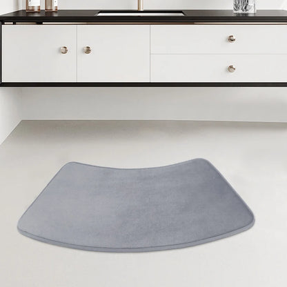 Curved Bath Mat