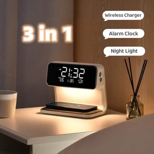 Wireless Charging Bedside Lamp